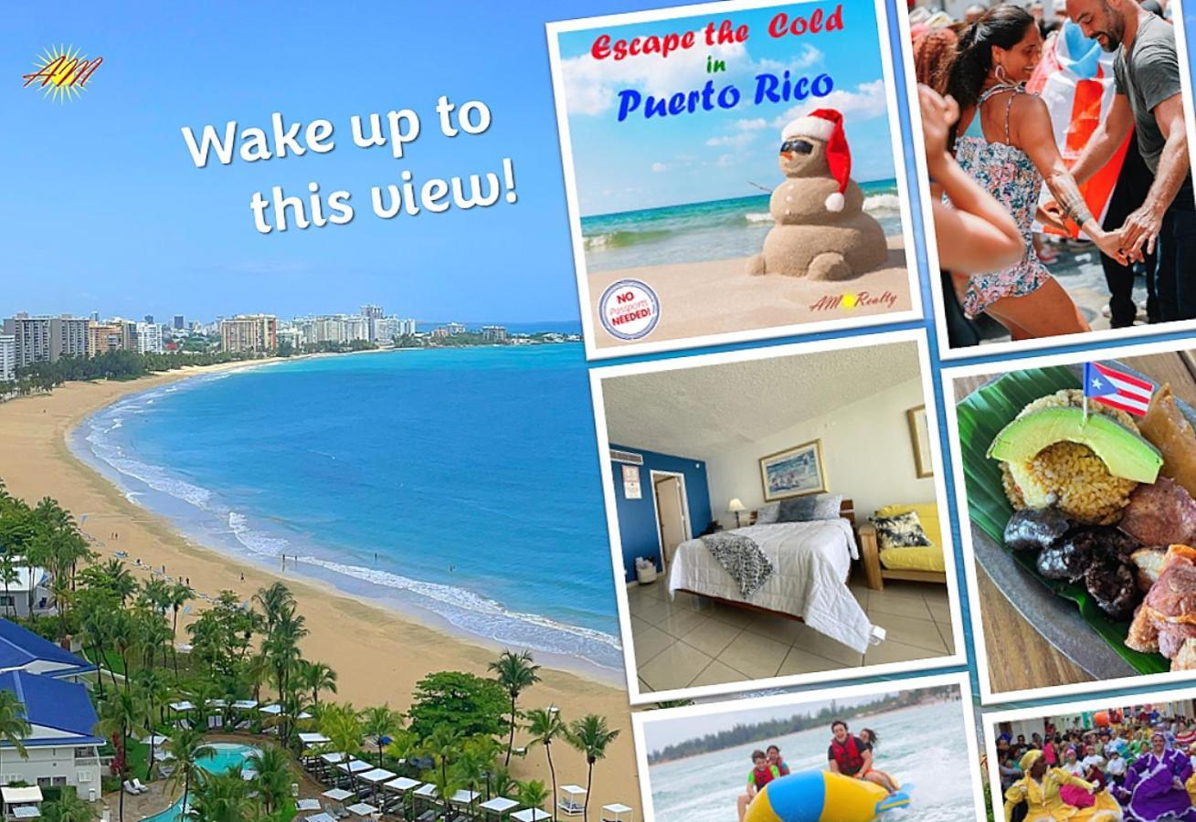 Tropical Studio At The Beach In Isla Verde سان خوان المظهر الخارجي الصورة